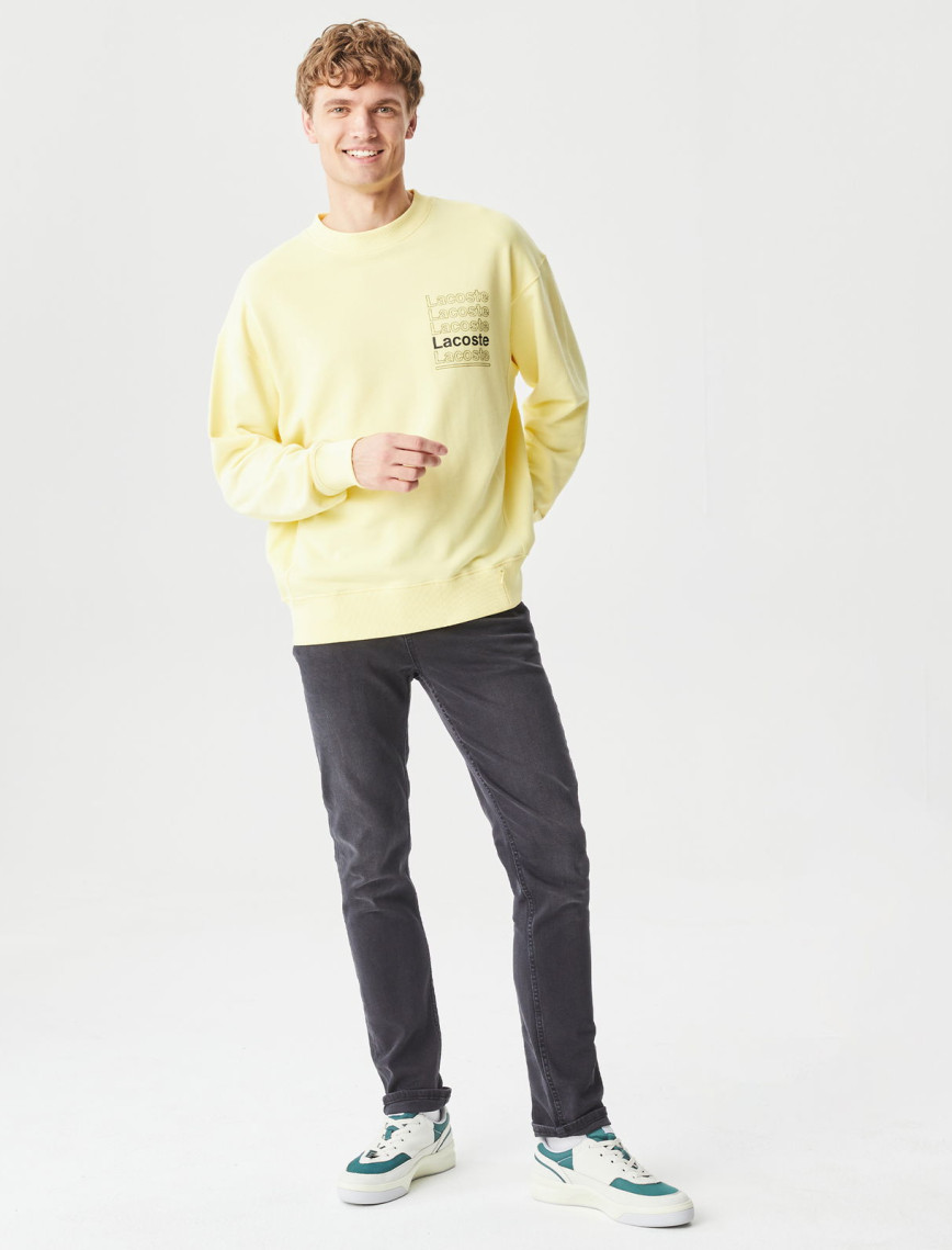 Lacoste Erkek Slim Fit Denim Lacivert Pantolon Lacoste Erkek Slim Fit Denim Lacivert Pantolon