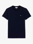 Lacoste Erkek Slim Fit Bisiklet Yaka Lacivert T-Shirt Lacoste Erkek Slim Fit Bisiklet Yaka Lacivert T-Shirt