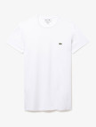 Lacoste Erkek Slim Fit Bisiklet Yaka Beyaz T-Shirt Lacoste Erkek Slim Fit Bisiklet Yaka Beyaz T-Shirt