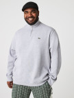 Lacoste Erkek Classic Fit Yarım Fermuarlı Gri Sweatshirt Lacoste Erkek Classic Fit Yarım Fermuarlı Gri Sweatshirt