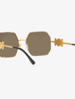 VERSACE Metal Kadın Altın Rengi Güneş Gözlüğü VERSACE Metal Kadın Altın Rengi Güneş Gözlüğü