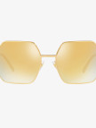 VERSACE Metal Kadın Altın Rengi Güneş Gözlüğü VERSACE Metal Kadın Altın Rengi Güneş Gözlüğü