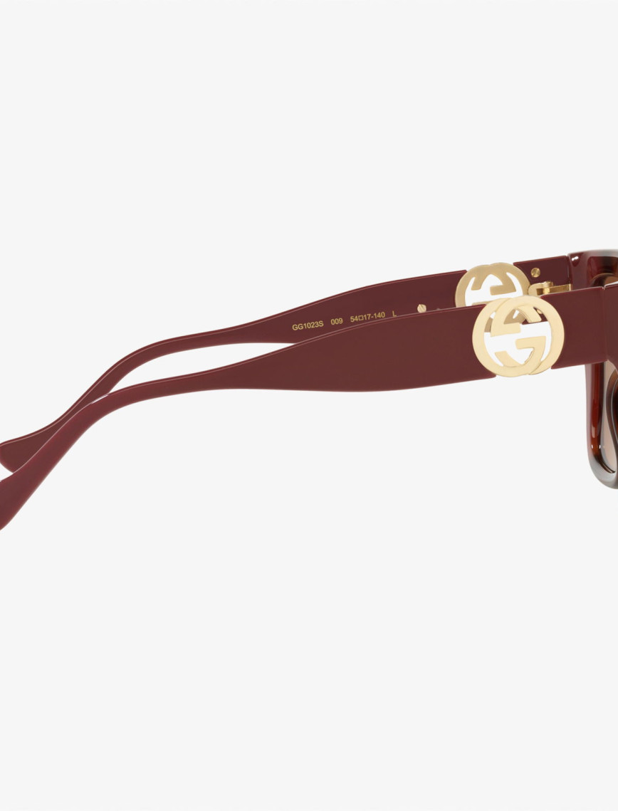 GUCCI Injected Kadın Kahverengi Güneş Gözlüğü GUCCI Injected Kadın Kahverengi Güneş Gözlüğü