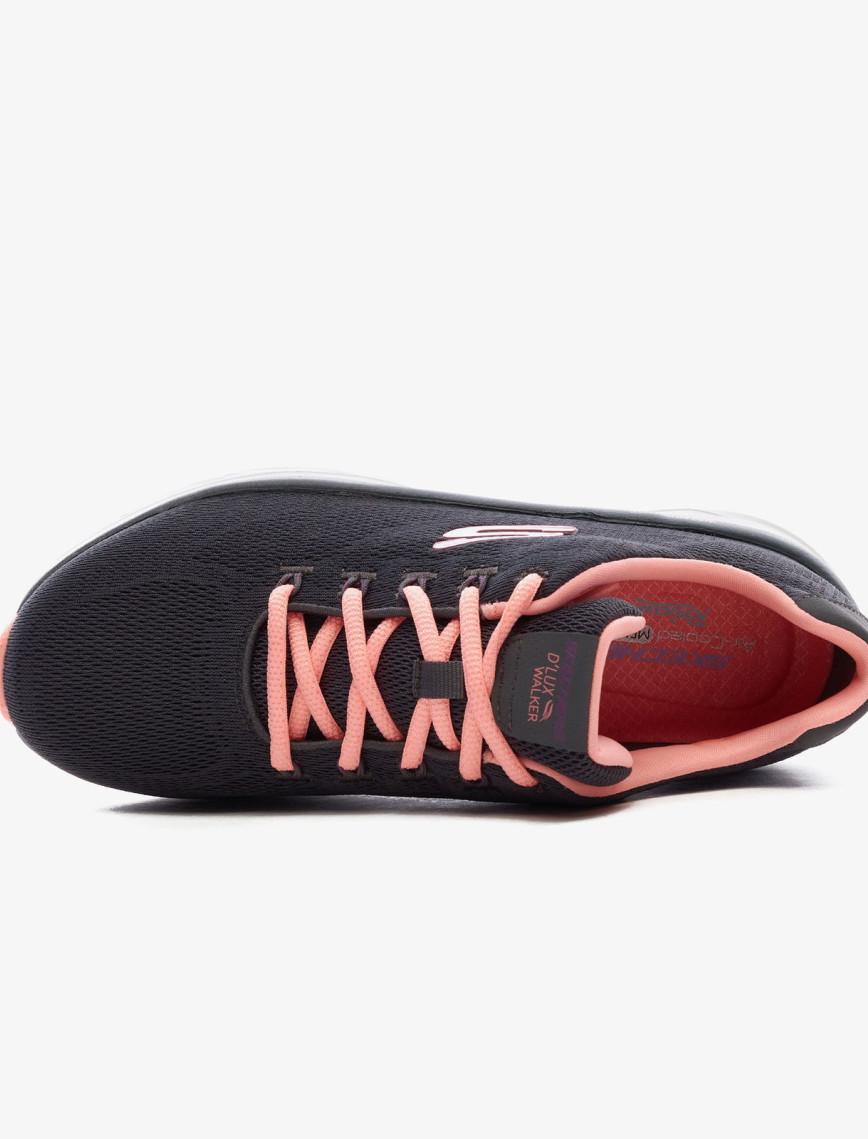 Skechers D'Lux Walker Kadın Gri Spor Ayakkabı Skechers D'Lux Walker Kadın Gri Spor Ayakkabı