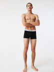 Lacoste Erkek 3'lü Siyah Boxer Lacoste Erkek 3'lü Siyah Boxer