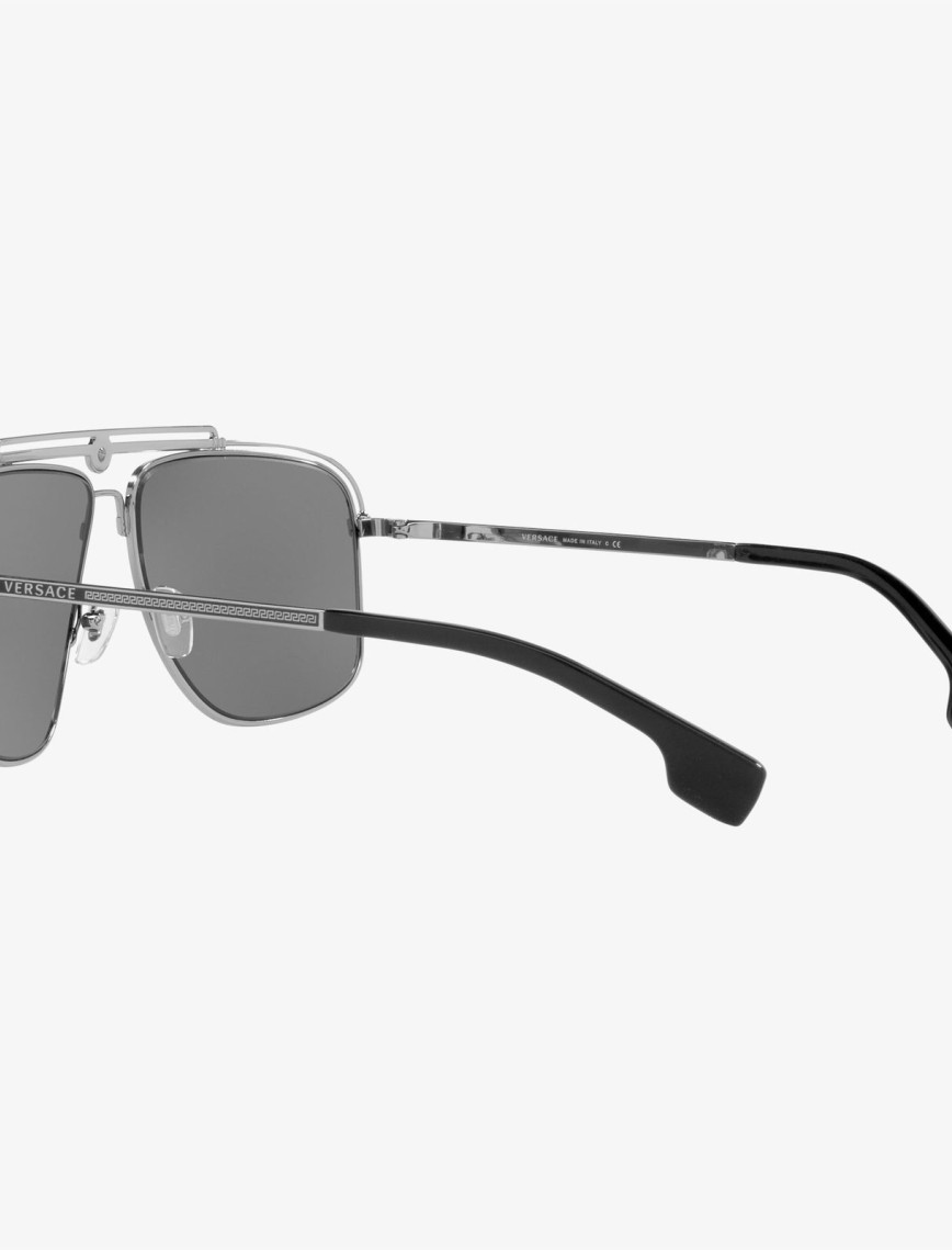 VERSACE Metal Erkek Gri Güneş Gözlüğü VERSACE Metal Erkek Gri Güneş Gözlüğü