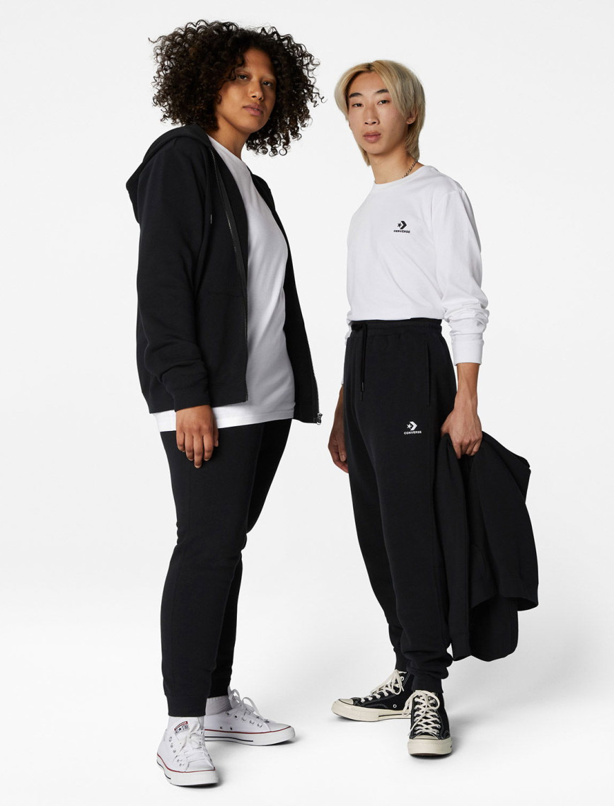 Converse Classic Unisex Siyah Eşofman Altı Converse Classic Unisex Siyah Eşofman Altı