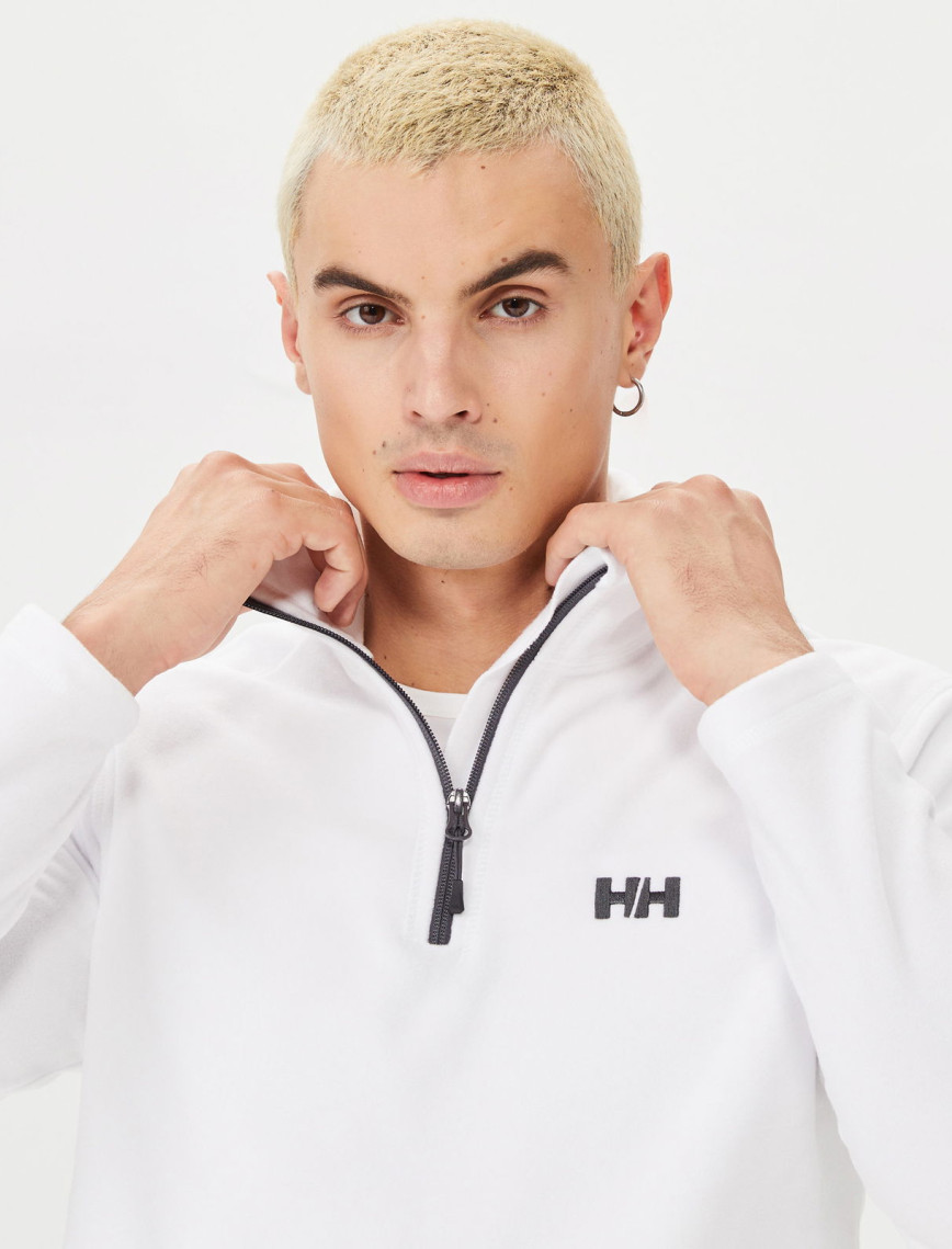 Helly Hansen Mount Polar Erkek Beyaz Sweatshirt