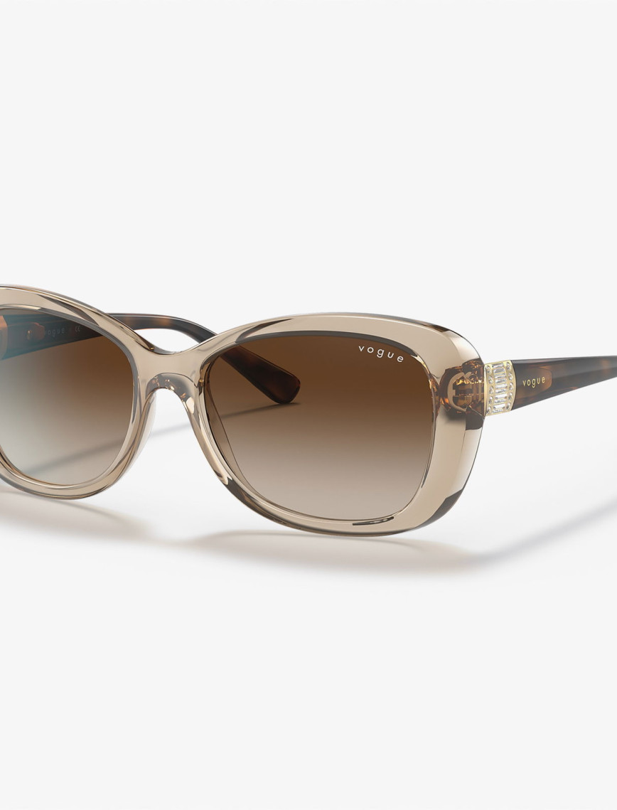 VOGUE Injected Kadın Kahverengi Güneş Gözlüğü VOGUE Injected Kadın Kahverengi Güneş Gözlüğü