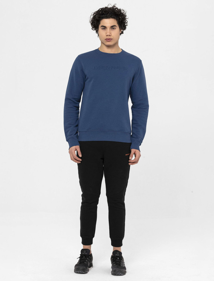 Merrell Simple Erkek Mavi Sweatshirt Merrell Simple Erkek Mavi Sweatshirt