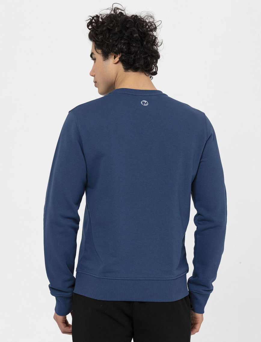 Merrell Simple Erkek Mavi Sweatshirt Merrell Simple Erkek Mavi Sweatshirt