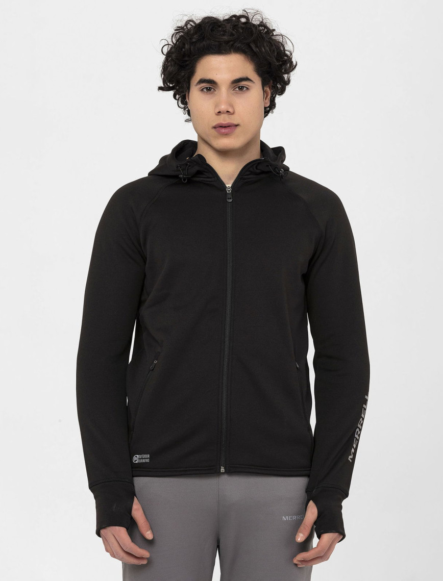 Merrell Erkek Outdoor Tekstil Sweatshirt Speed Siyah Merrell Erkek Outdoor Tekstil Sweatshirt Speed Siyah