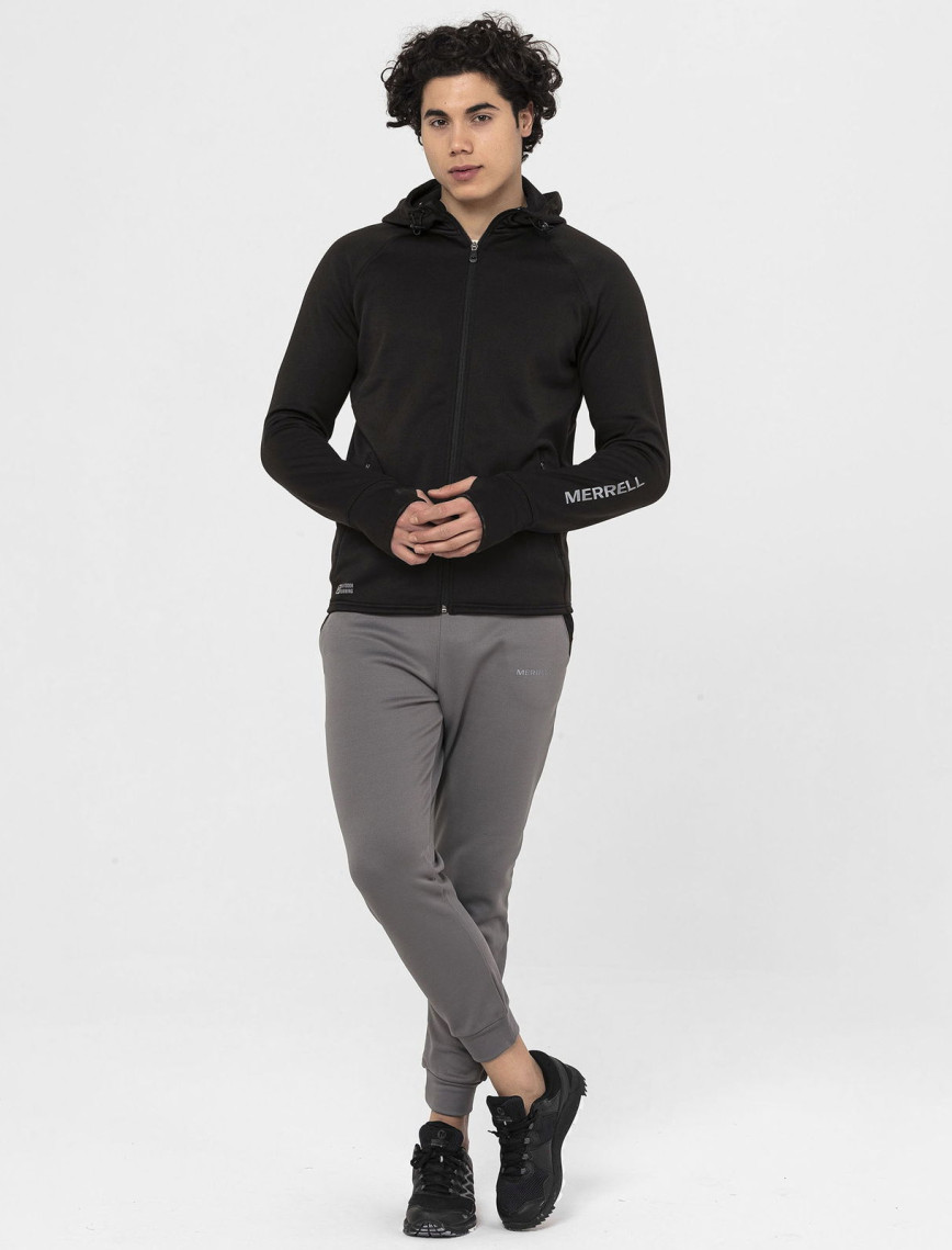 Merrell Erkek Outdoor Tekstil Sweatshirt Speed Siyah Merrell Erkek Outdoor Tekstil Sweatshirt Speed Siyah