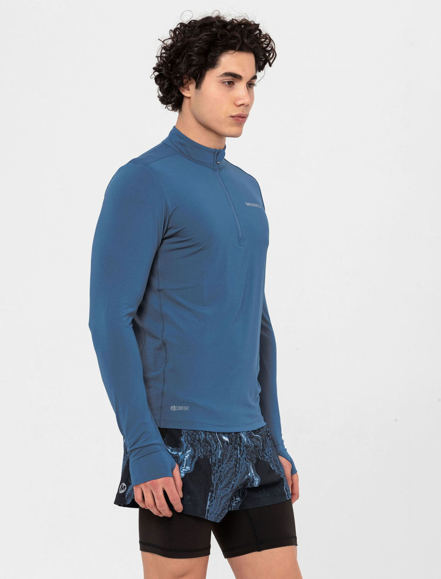 Merrell Triac Erkek Mavi Tişört Merrell Triac Erkek Mavi Tişört