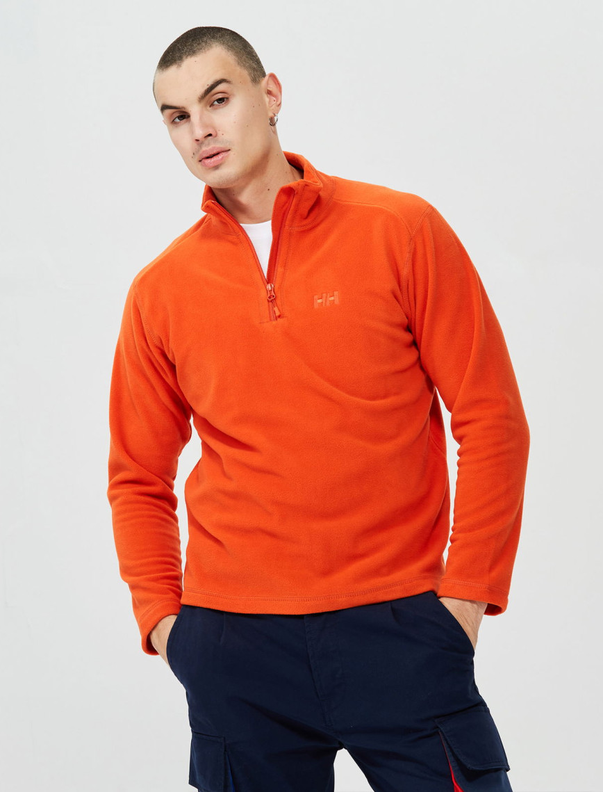 Helly Hansen Mount Polar Erkek Turuncu Sweatshirt Helly Hansen Mount Polar Erkek Turuncu Sweatshirt