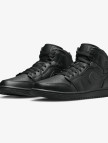 Jordan Air 1 Mid Siyah Spor Ayakkabı