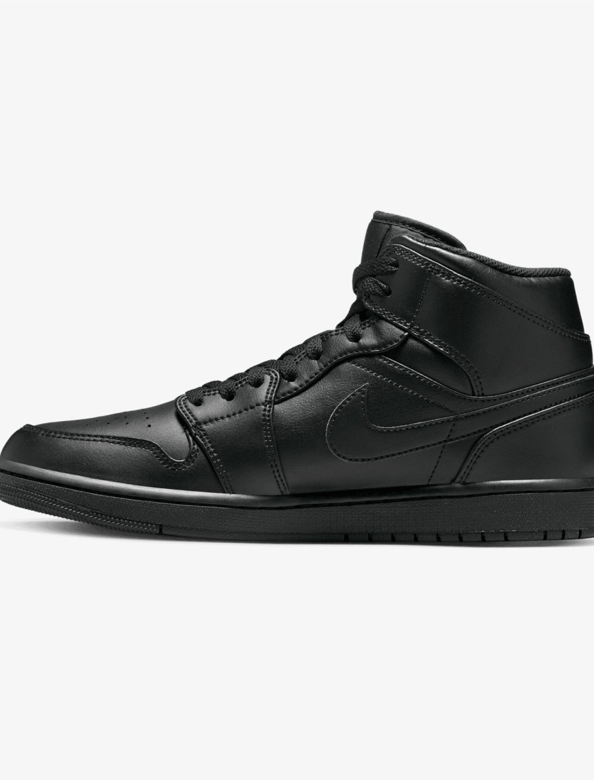 Jordan Air 1 Mid Siyah Spor Ayakkabı