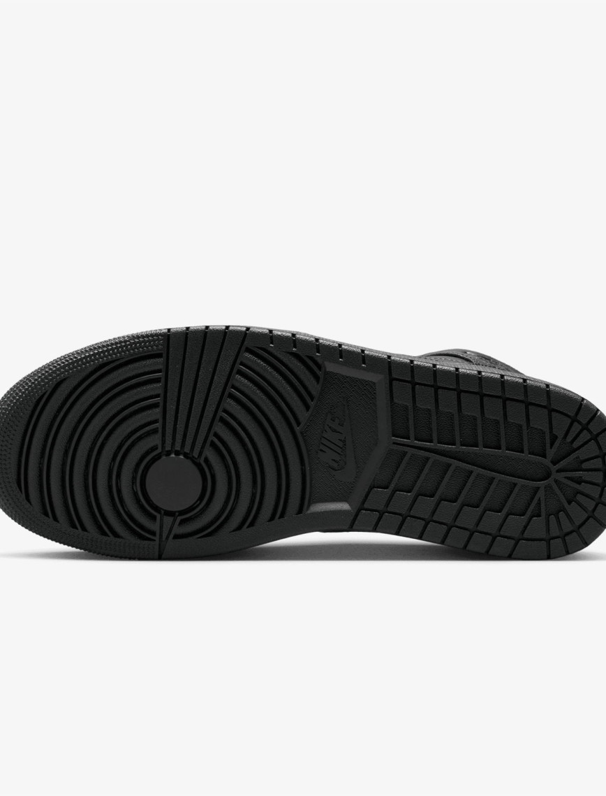 Jordan Air 1 Mid Siyah Spor Ayakkabı