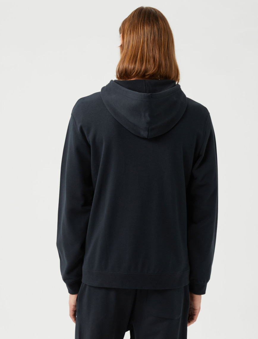 Converse Go-To Embroidered Star Chevron Unisex Siyah Kapüşonlu Eşofman Üstü Converse Go-To Embroidered Star Chevron Unisex Siyah Kapüşonlu Eşofman Üstü