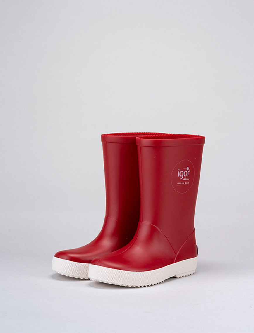 Igor Splash Nautico Kırmızı Bebek Yağmur Botu