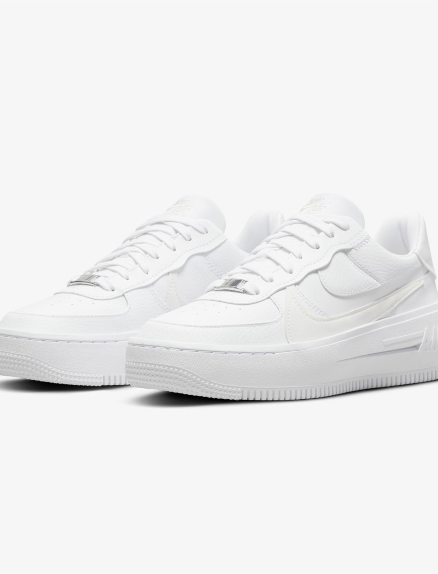 Nike Air Force 1 PLT.AF.ORM Kadın Beyaz Spor Ayakkabı Nike Air Force 1 PLT.AF.ORM Kadın Beyaz Spor Ayakkabı