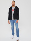 Levi's Core Zip Up 1 Graphic Erkek Siyah Sweatshirt Levi's Core Zip Up 1 Graphic Erkek Siyah Sweatshirt