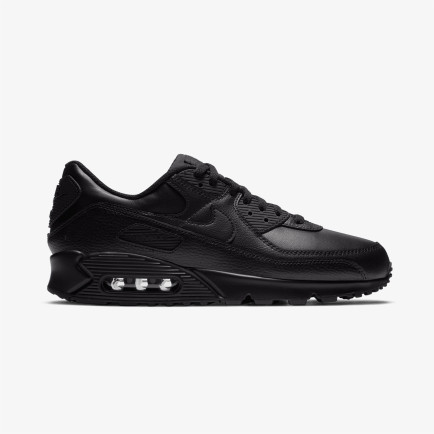 Nike Air Max 90 Leather Erkek Siyah Spor Ayakkabı Nike Air Max 90 Leather Erkek Siyah Spor Ayakkabı