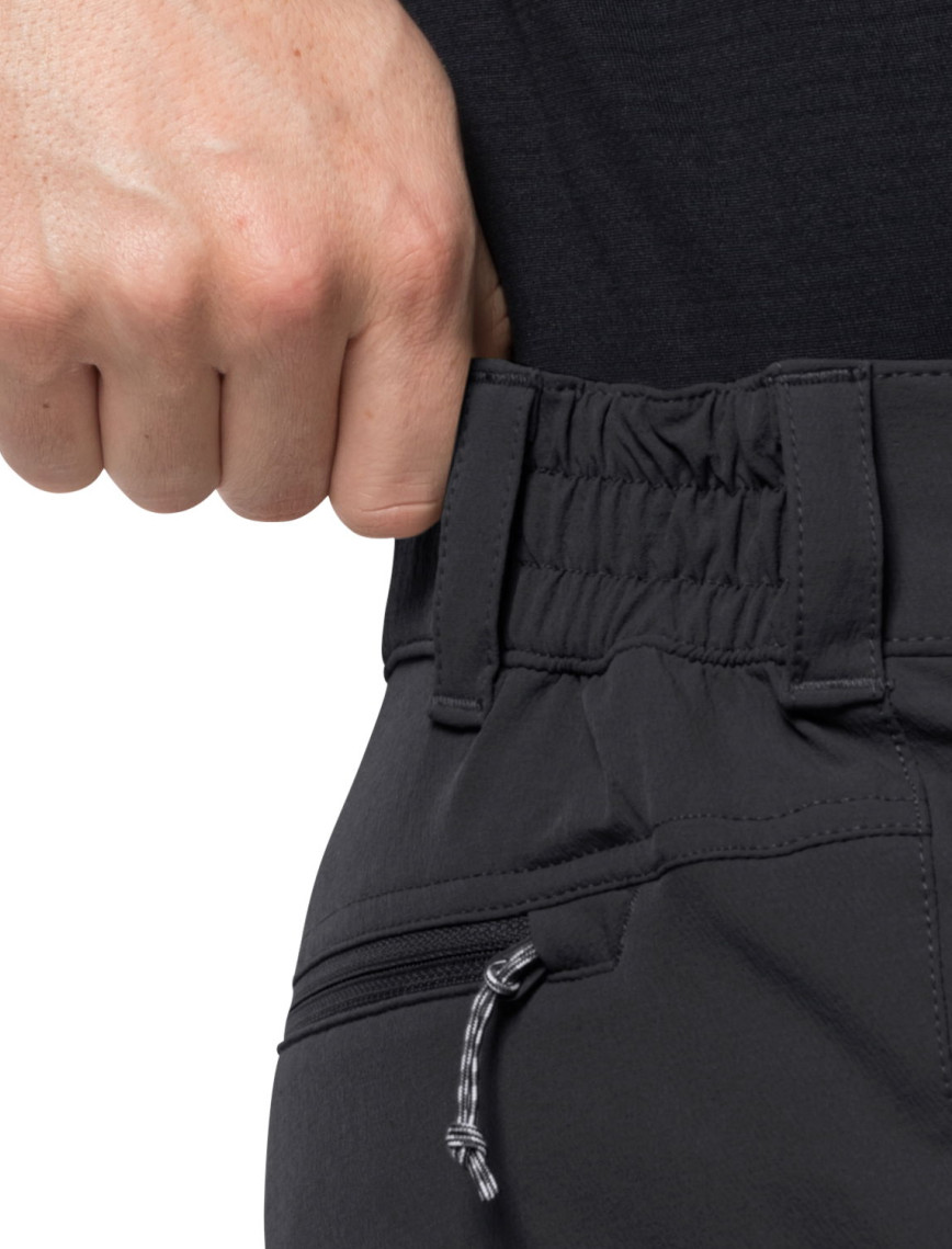 Jack Wolfskin Activate Xt Erkek Siyah Outdoor Pantolonu Jack Wolfskin Activate Xt Erkek Siyah Outdoor Pantolonu