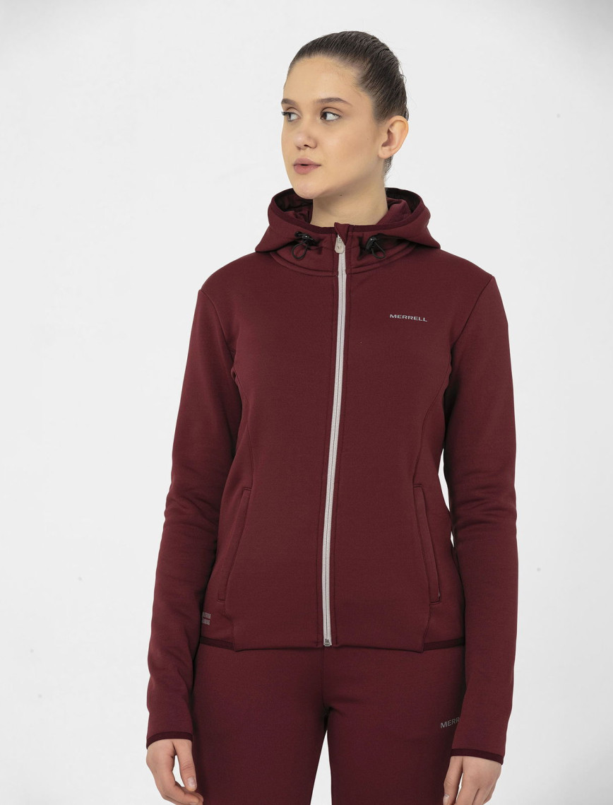 Merrell Spark Kadın Kırmızı Sweatshirt Merrell Spark Kadın Kırmızı Sweatshirt
