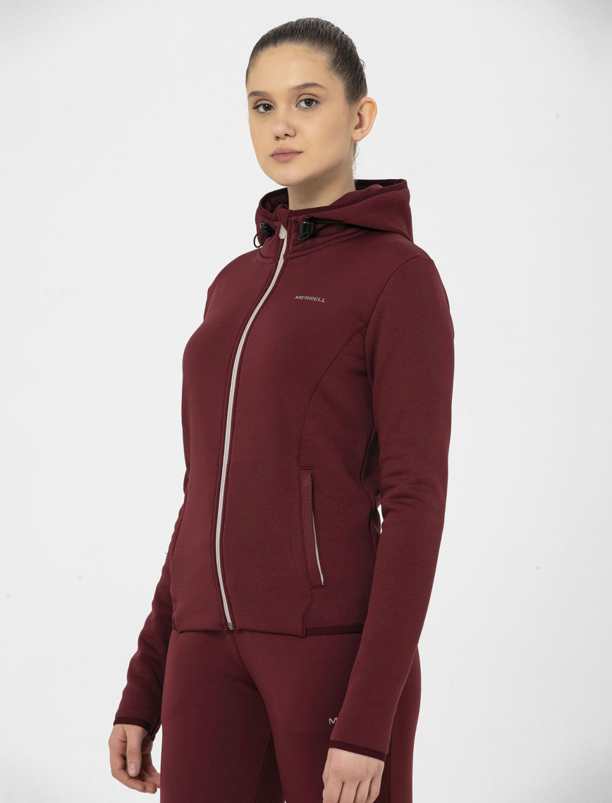 Merrell Spark Kadın Kırmızı Sweatshirt Merrell Spark Kadın Kırmızı Sweatshirt