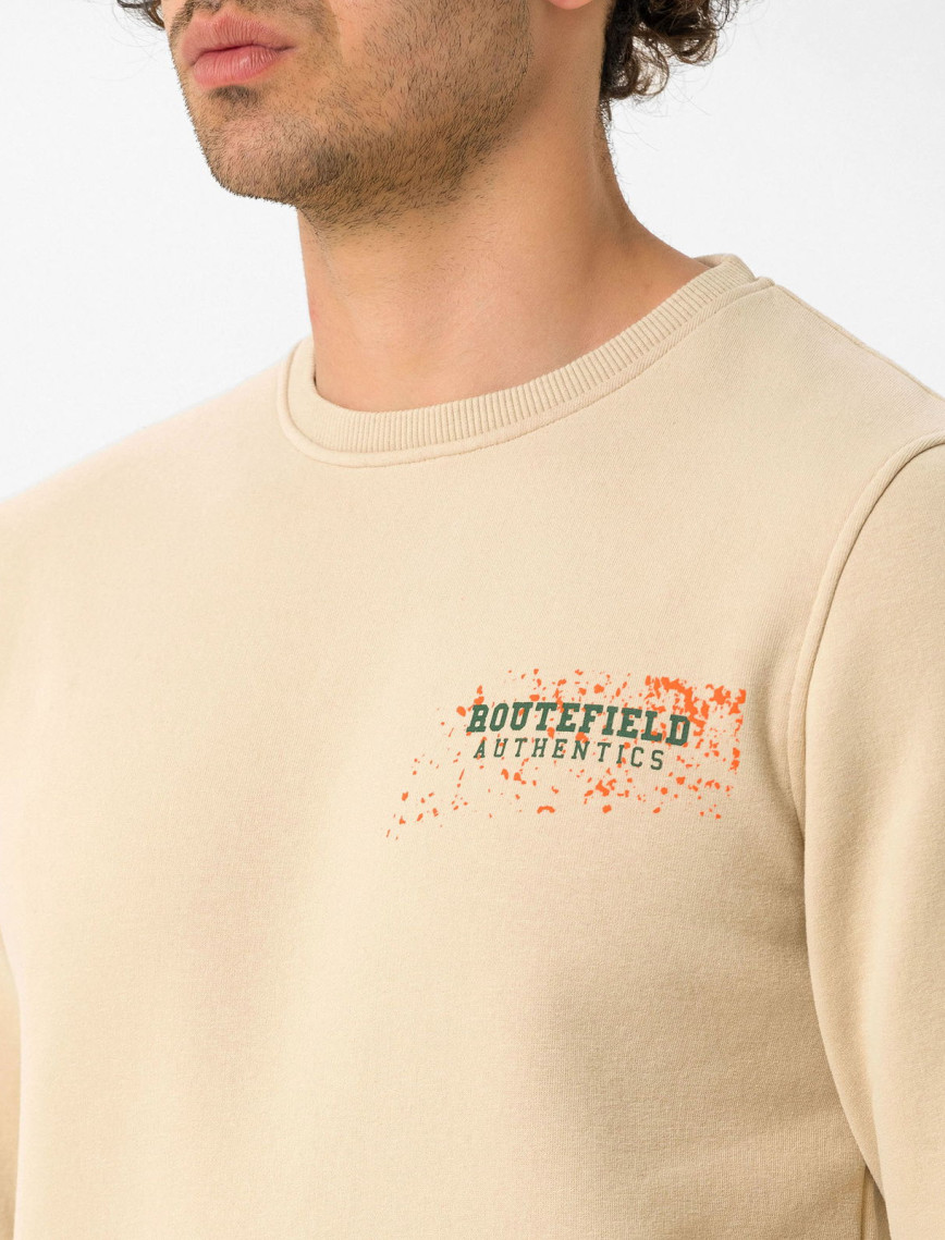 Routefield Hide Erkek Kahverengi Sweatshirt Routefield Hide Erkek Kahverengi Sweatshirt