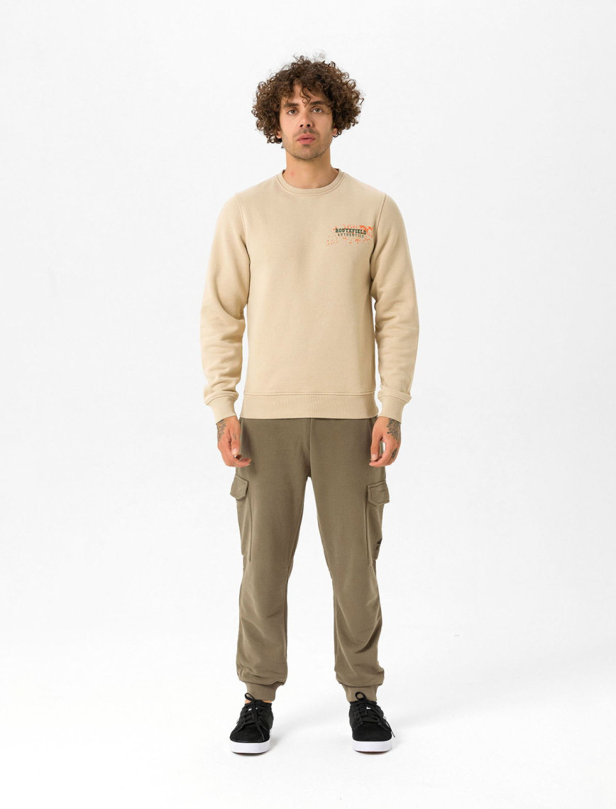 Routefield Hide Erkek Kahverengi Sweatshirt Routefield Hide Erkek Kahverengi Sweatshirt