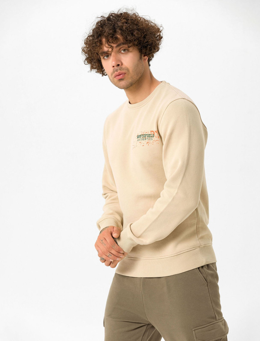 Routefield Hide Erkek Kahverengi Sweatshirt Routefield Hide Erkek Kahverengi Sweatshirt