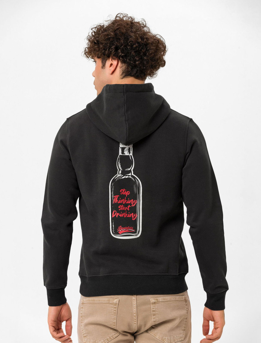 Routefield Heady Erkek Siyah Sweatshirt Routefield Heady Erkek Siyah Sweatshirt