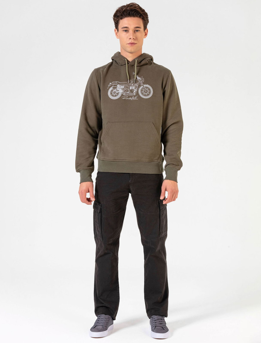 Routefield Erkek Sweatshirt Horst Haki Routefield Erkek Sweatshirt Horst Haki