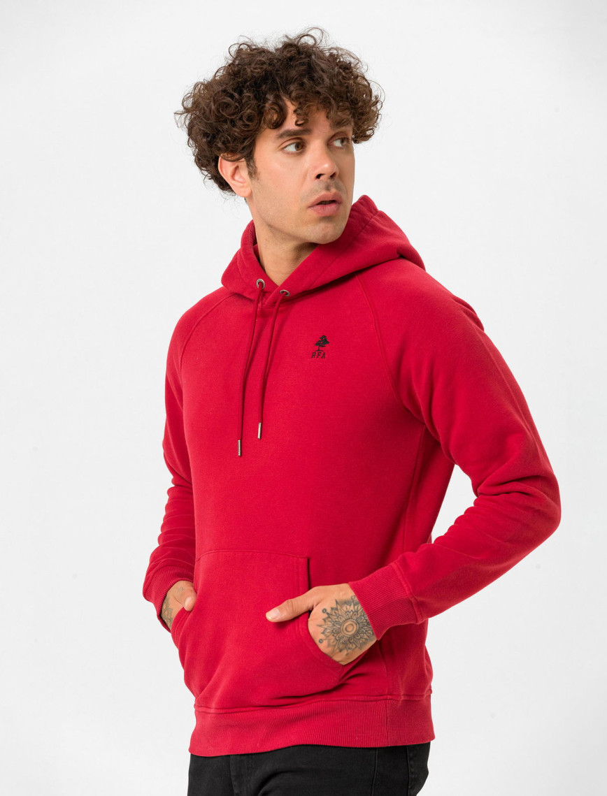 Routefield Hedge Erkek Kırmızı Sweatshirt Routefield Hedge Erkek Kırmızı Sweatshirt