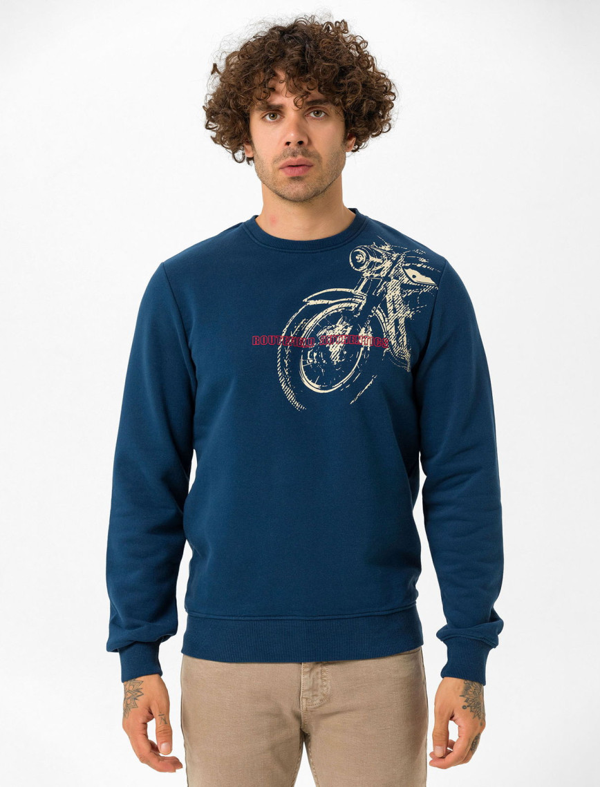 Routefield Erkek Sweatshirt Harv Lacivert Routefield Erkek Sweatshirt Harv Lacivert