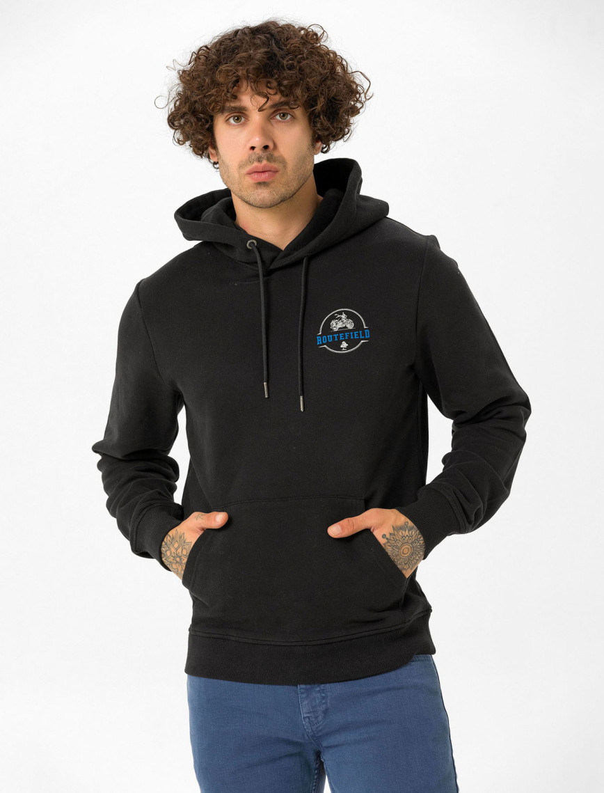 Routefield House Erkek Siyah Sweatshirt Routefield House Erkek Siyah Sweatshirt