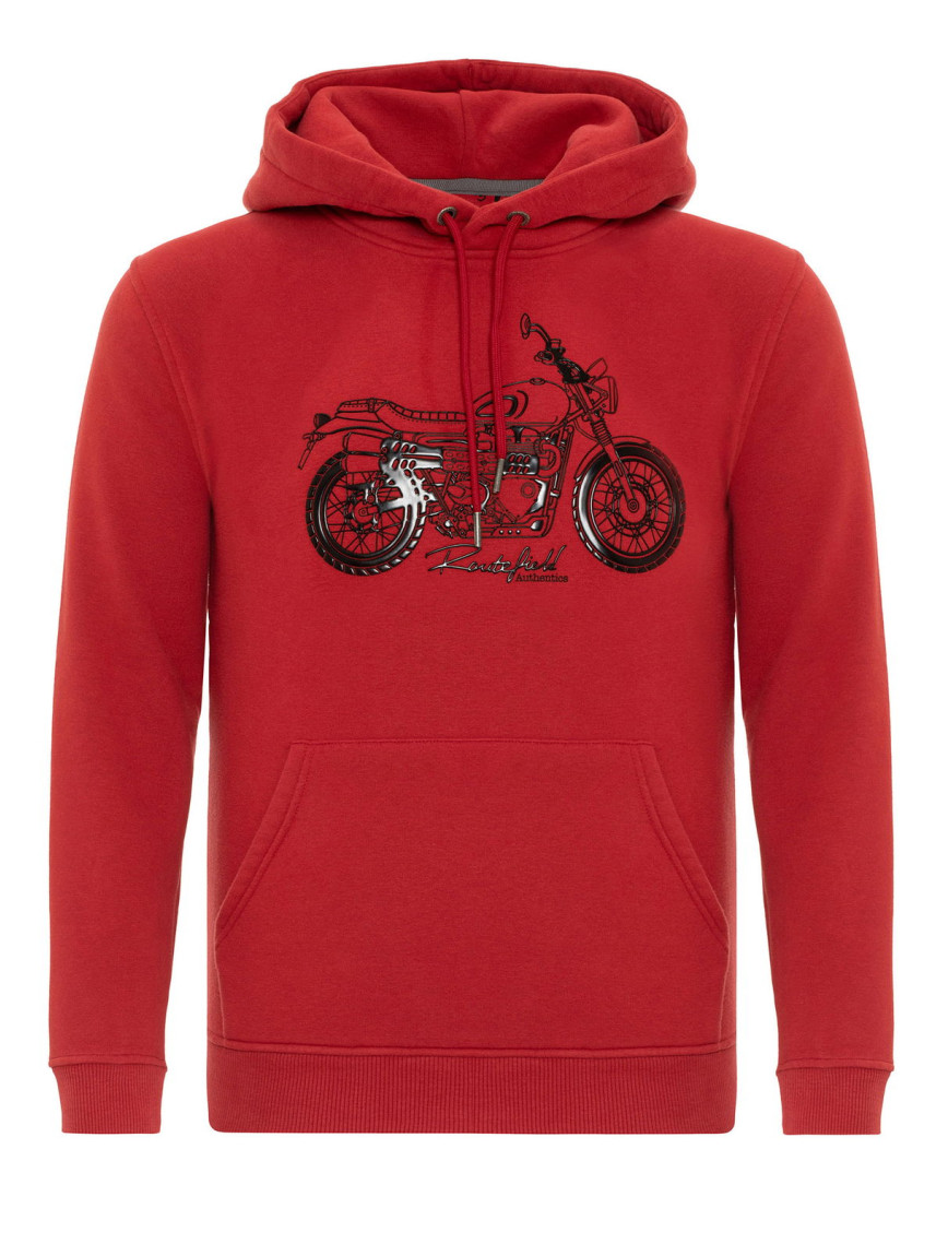 Routefield Erkek Sweatshirt Horst Gri Melanj