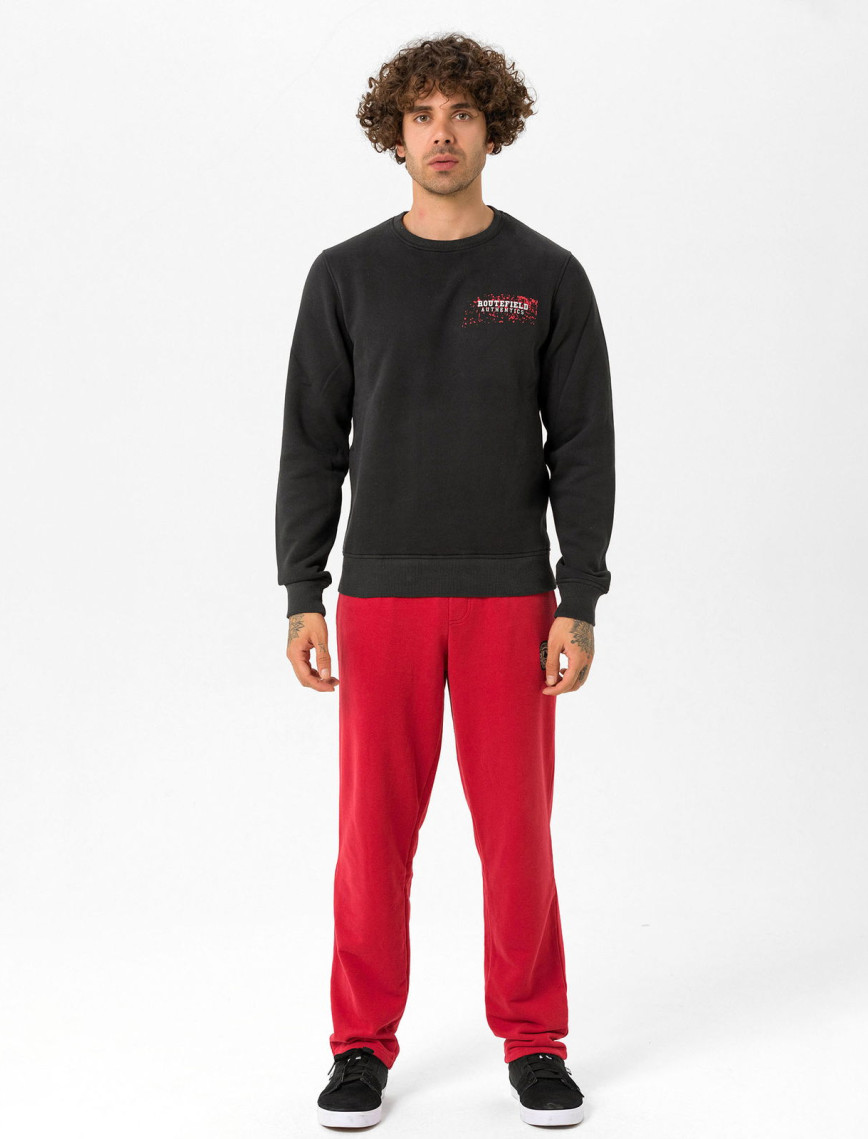 Routefield Hide Erkek Siyah Sweatshirt Routefield Hide Erkek Siyah Sweatshirt