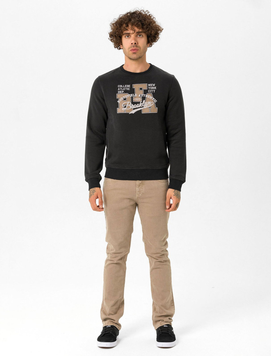 Routefield Holm Erkek Siyah Sweatshirt Routefield Holm Erkek Siyah Sweatshirt