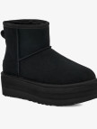 UGG Classic Mini Platform Kadın Siyah Bot UGG Classic Mini Platform Kadın Siyah Bot