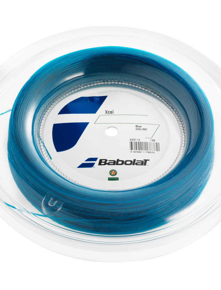 Babolat Xcel 200m Unisex Mavi Kordaj Rulo Babolat Xcel 200m Unisex Mavi Kordaj Rulo