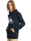 Quiksilver Big Logo Hood Erkek Mavi Sweatshirt Quiksilver Big Logo Hood Erkek Mavi Sweatshirt