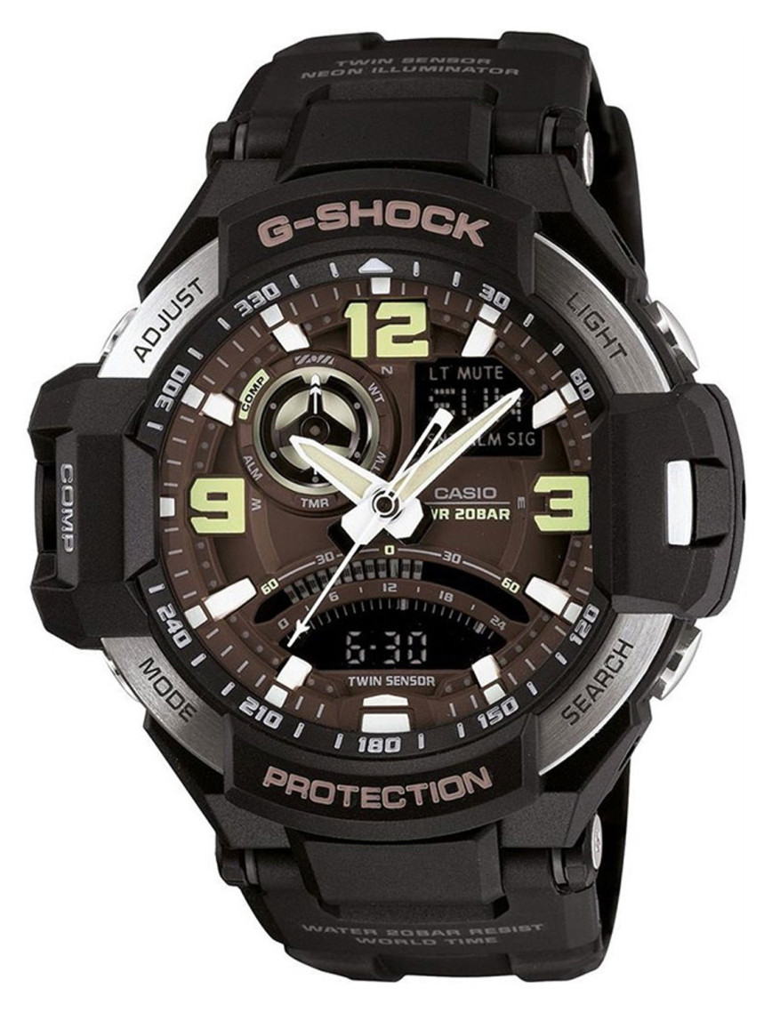 CASIO GA-1000-1BDR UNISEX SAAT CASIO GA-1000-1BDR UNISEX SAAT