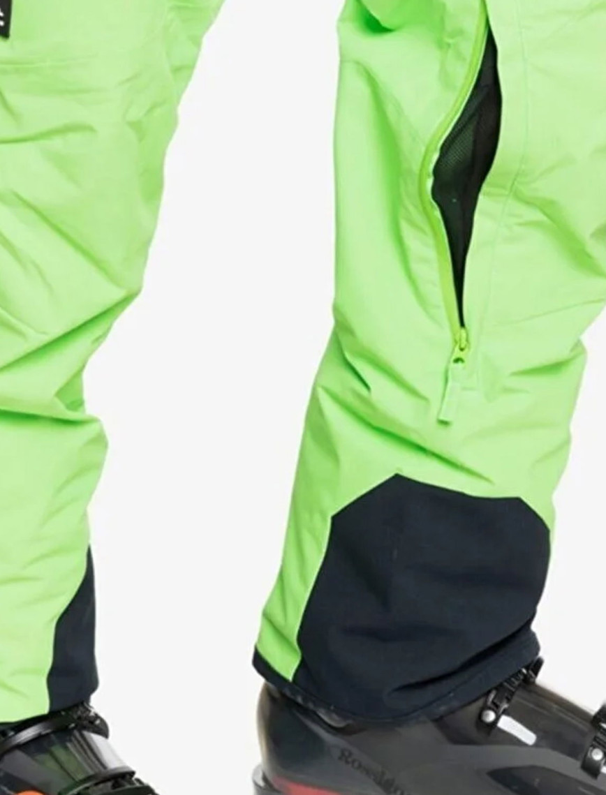 Quiksilver Boundry Pt Erkek Yeşil Snowboard Pantolonu