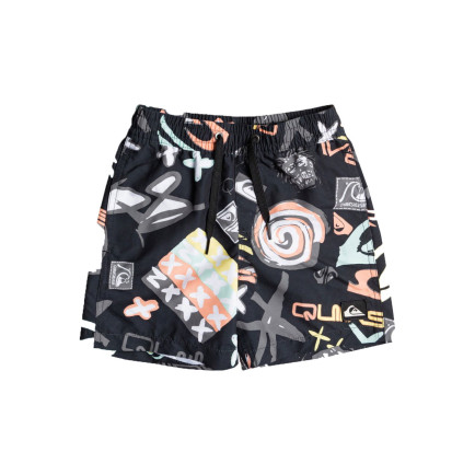 Quiksilver Çocuk Şort Volley Short Siyah Günlük Giyim Quiksilver Çocuk Şort Volley Short Siyah Günlük Giyim