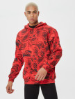 The Hundreds Rosa Erkek Kırmızı Hoodie The Hundreds Rosa Erkek Kırmızı Hoodie
