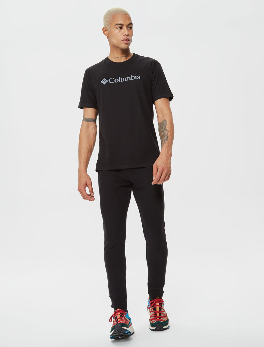 Columbia CSC Basic Logo Brushed Erkek Siyah T-Shirt Columbia CSC Basic Logo Brushed Erkek Siyah T-Shirt