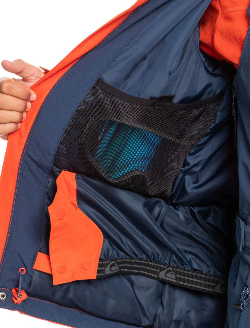 Quiksilver Mission Solid Youth Erkek Çocuk Snowboard Ceketi Quiksilver Mission Solid Youth Erkek Çocuk Snowboard Ceketi